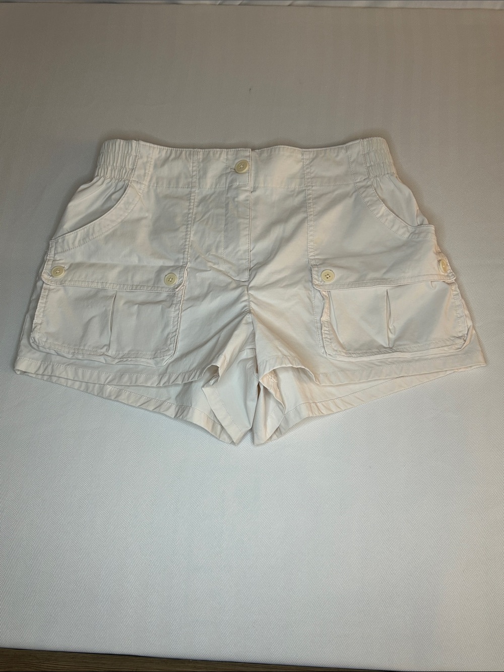 Women’s White Paddle Shorts